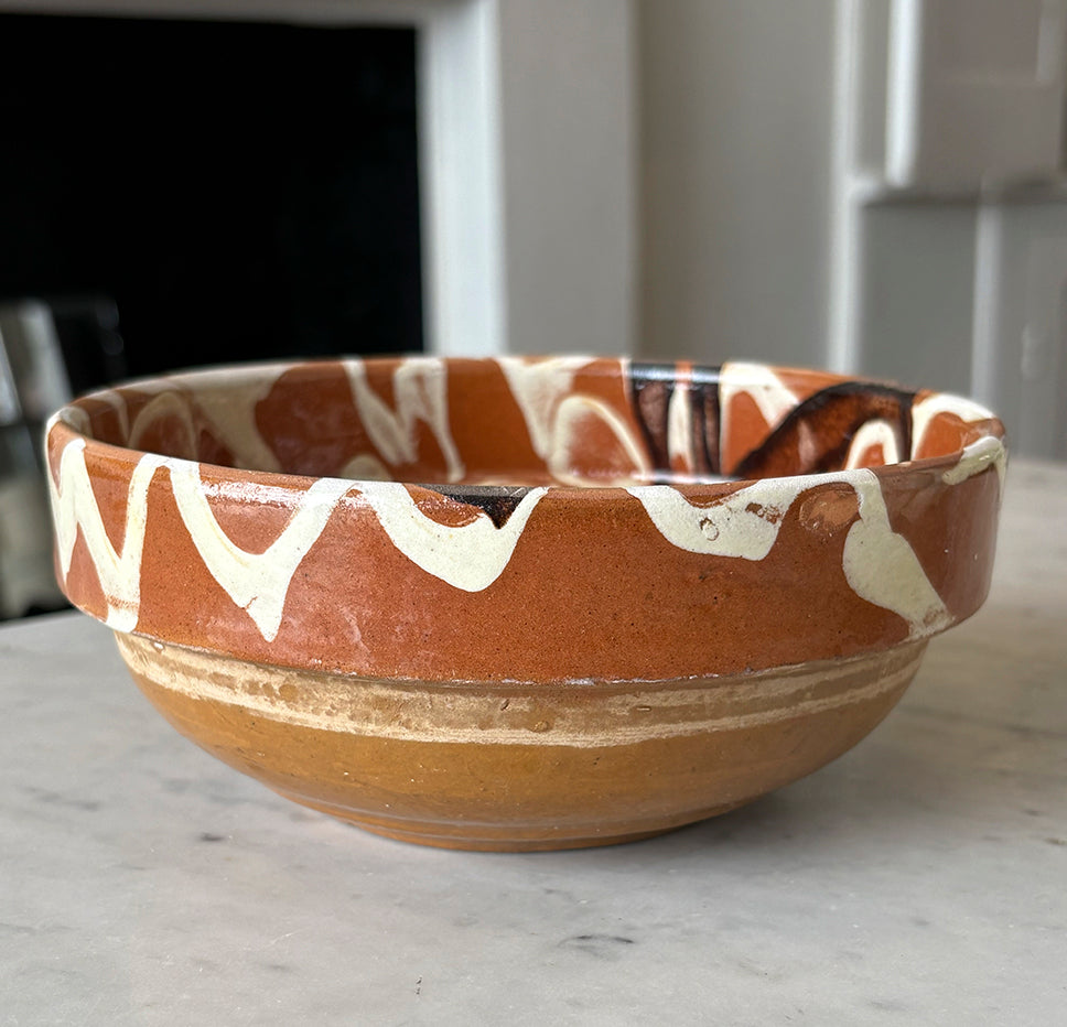 Romanian Ceramic Bowl - Tan