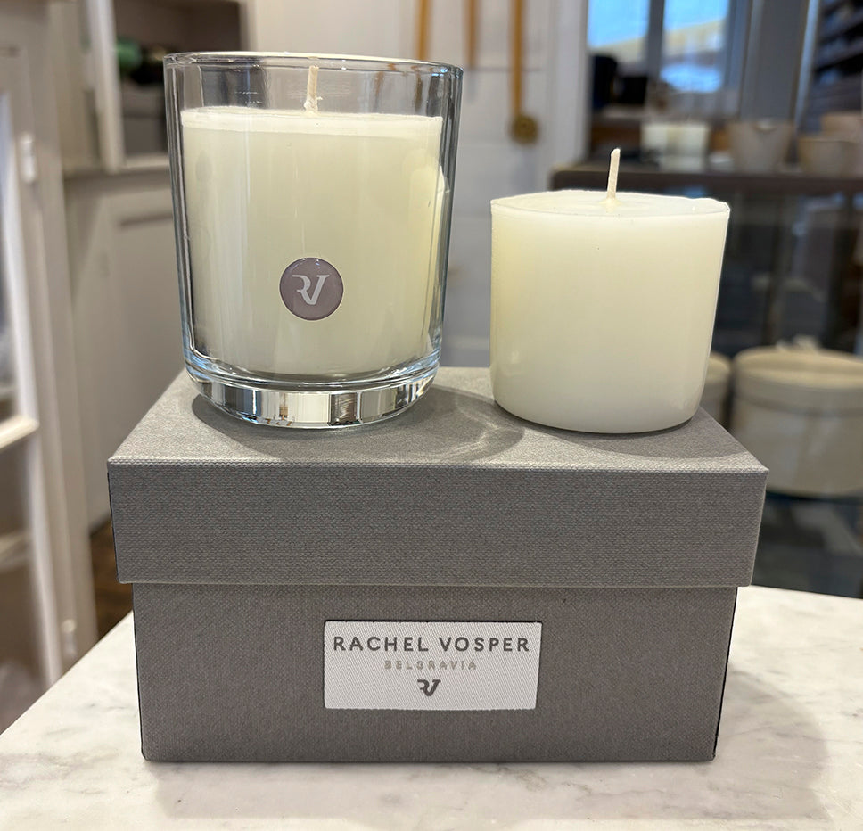 Glass Vessel (1 Wick) With A Refill