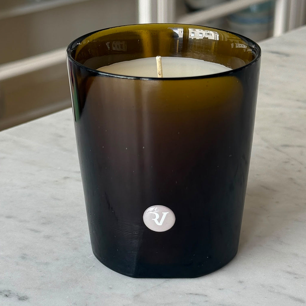 Hand Blown Green Glass (1 wick) Sale