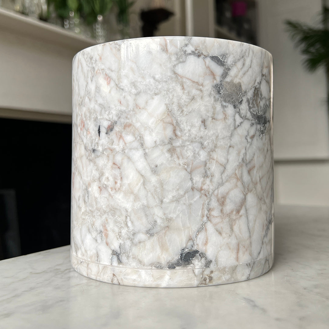 Hand Carved Moroccan Marble (3 Wick)