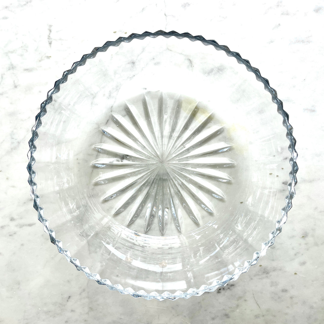 Vintage Cut Crystal Bowl