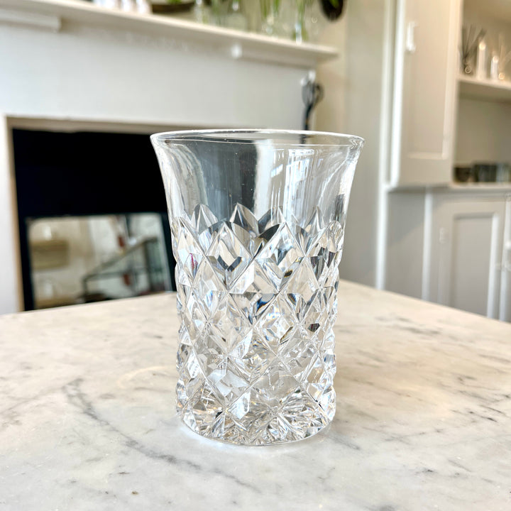 Mid Century John Walsh Walsh Diamond Cut Glasses