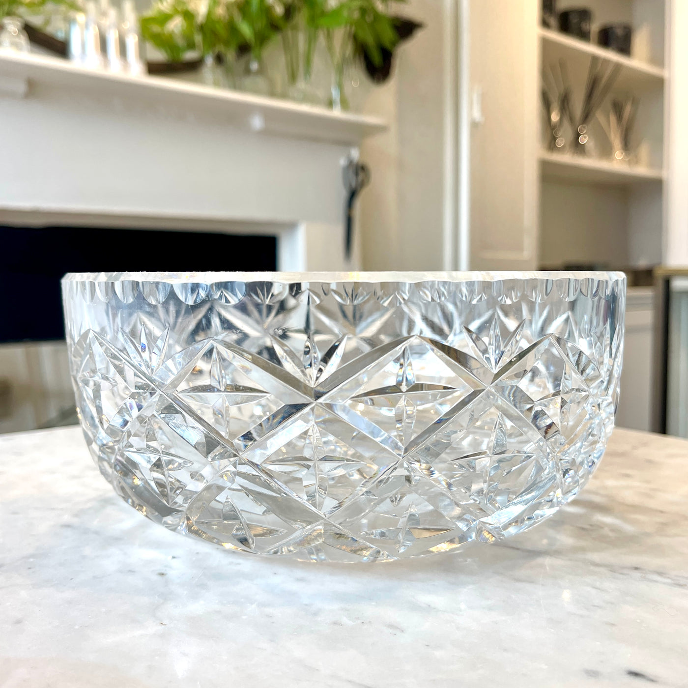 Vintage Cut Crystal Bowl